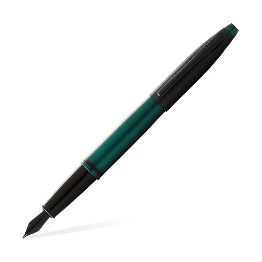 Cross Calais Fountain Pen - Matt Green & Black