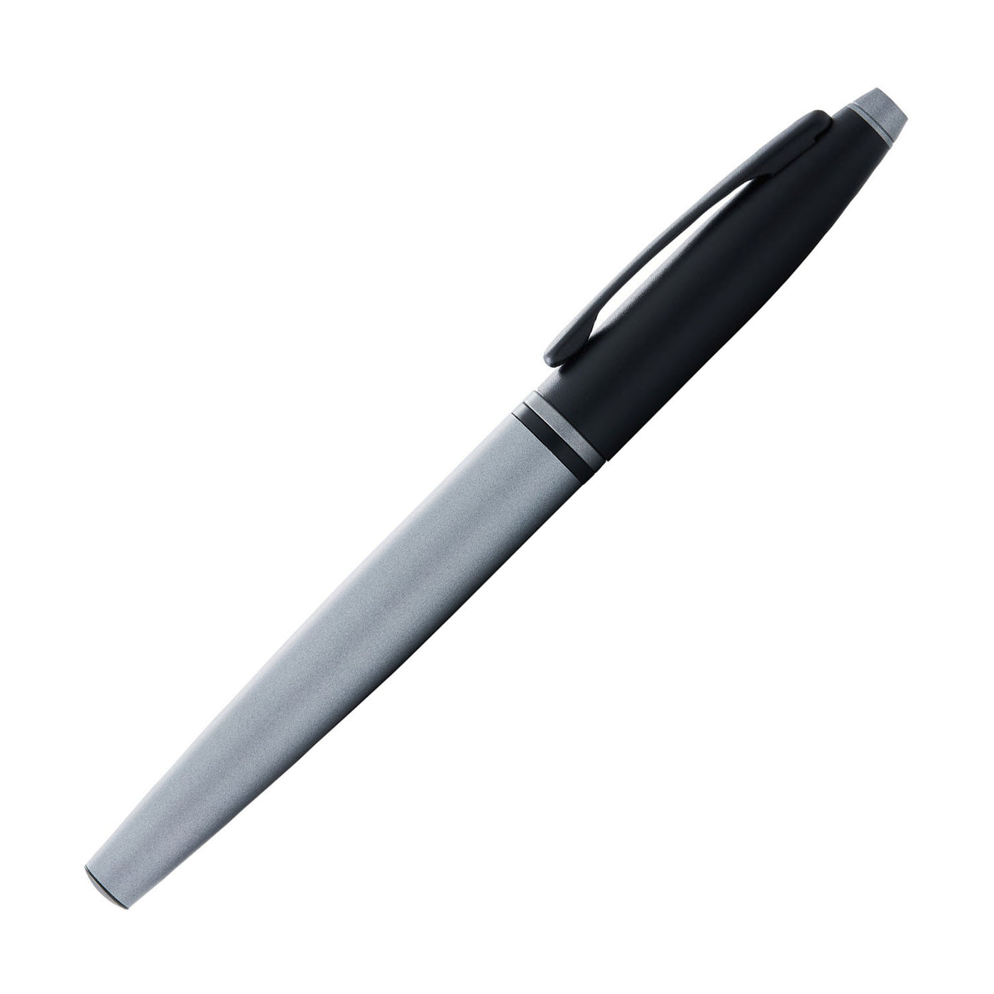 Cross Calais Fountain Pen - Matt Grey & Black 5