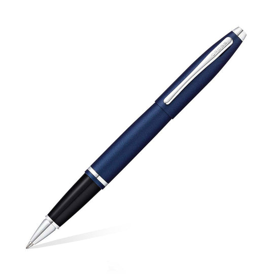Cross Calais Roller Ball Pen - Matt Metallic Blue CT
