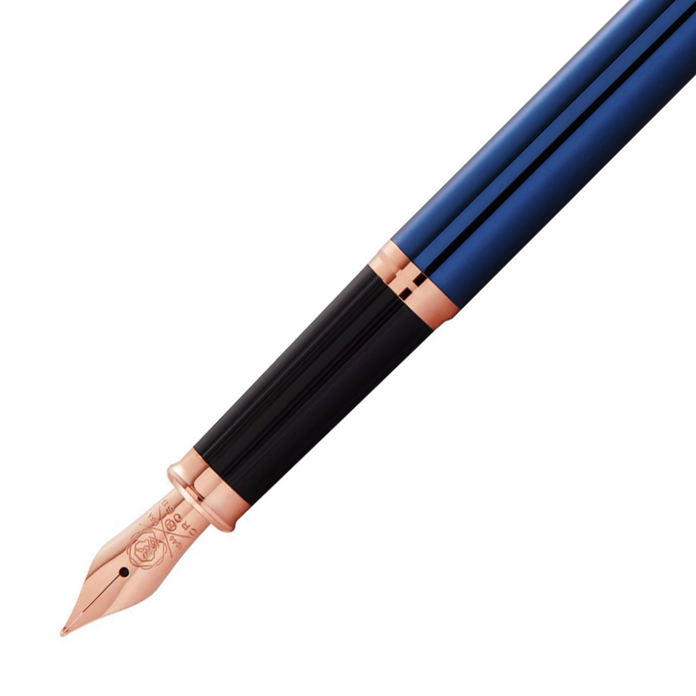 Cross Century II Fountain Pen Translucent Blue - Steel Nib 2