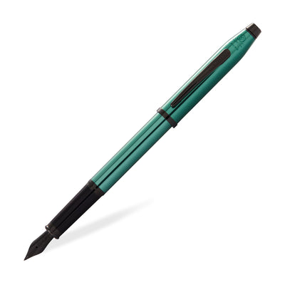 Cross Century II Fountain Pen - Translucent Green PVD 1