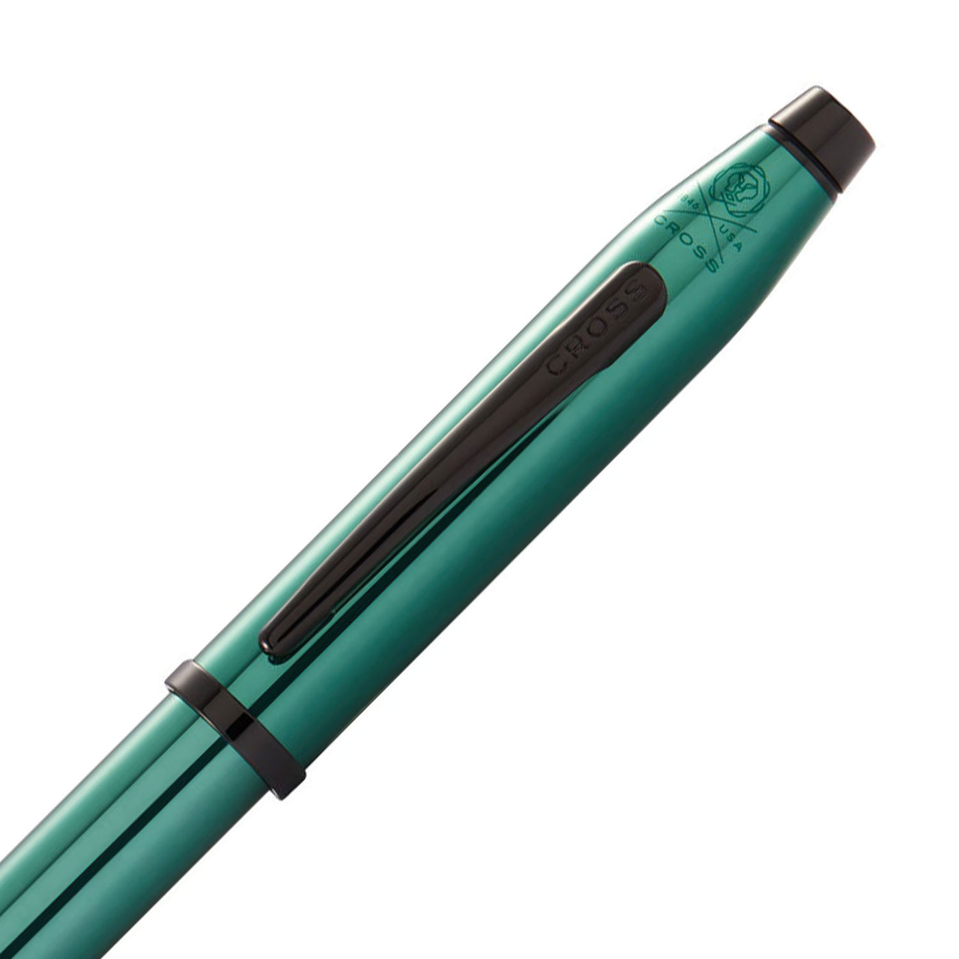 Cross Century II Roller Ball Pen - Translucent Green PVD 3