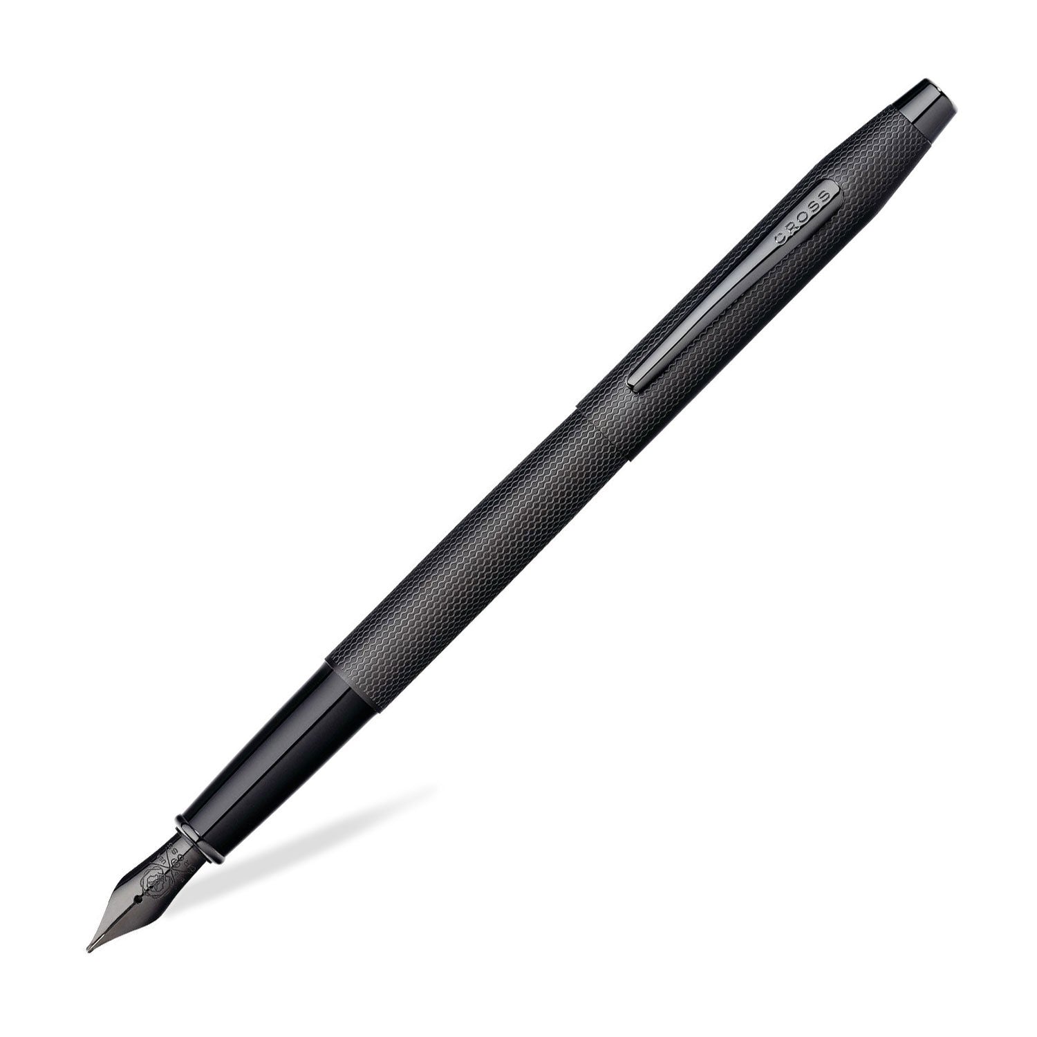 Cross Classic Century Brushed Black PVD Fountain Pen Item# AT0086-122