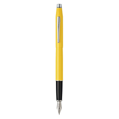 Cross Classic Century Fountain Pen, Yellow - Steel Nib 4