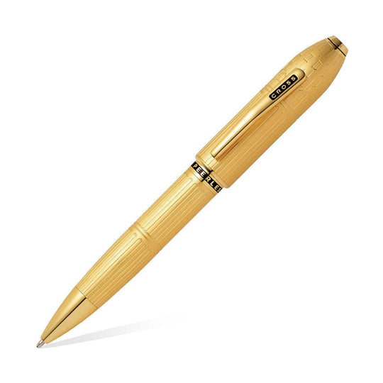 Cross Peerless 125 Ball Pen, London 23K Gold