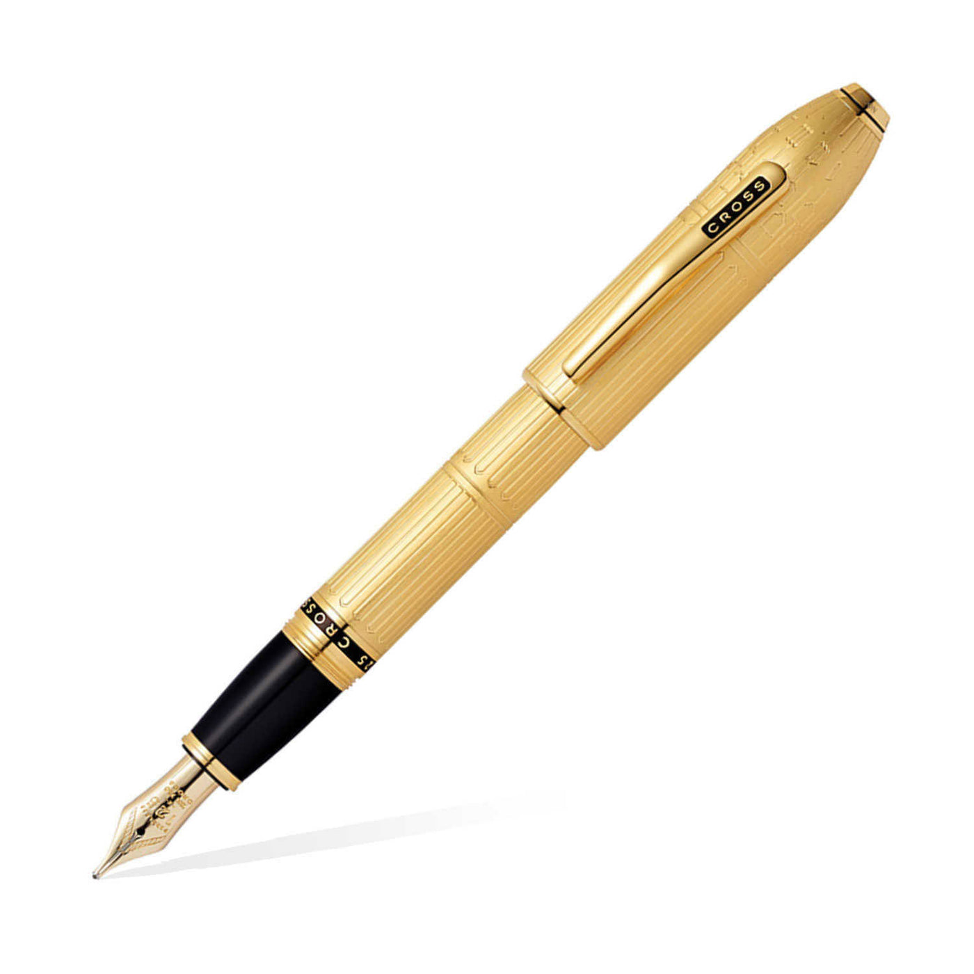 Cross Peerless 125 Fountain Pen Gold - 18K Gold Nib 1
