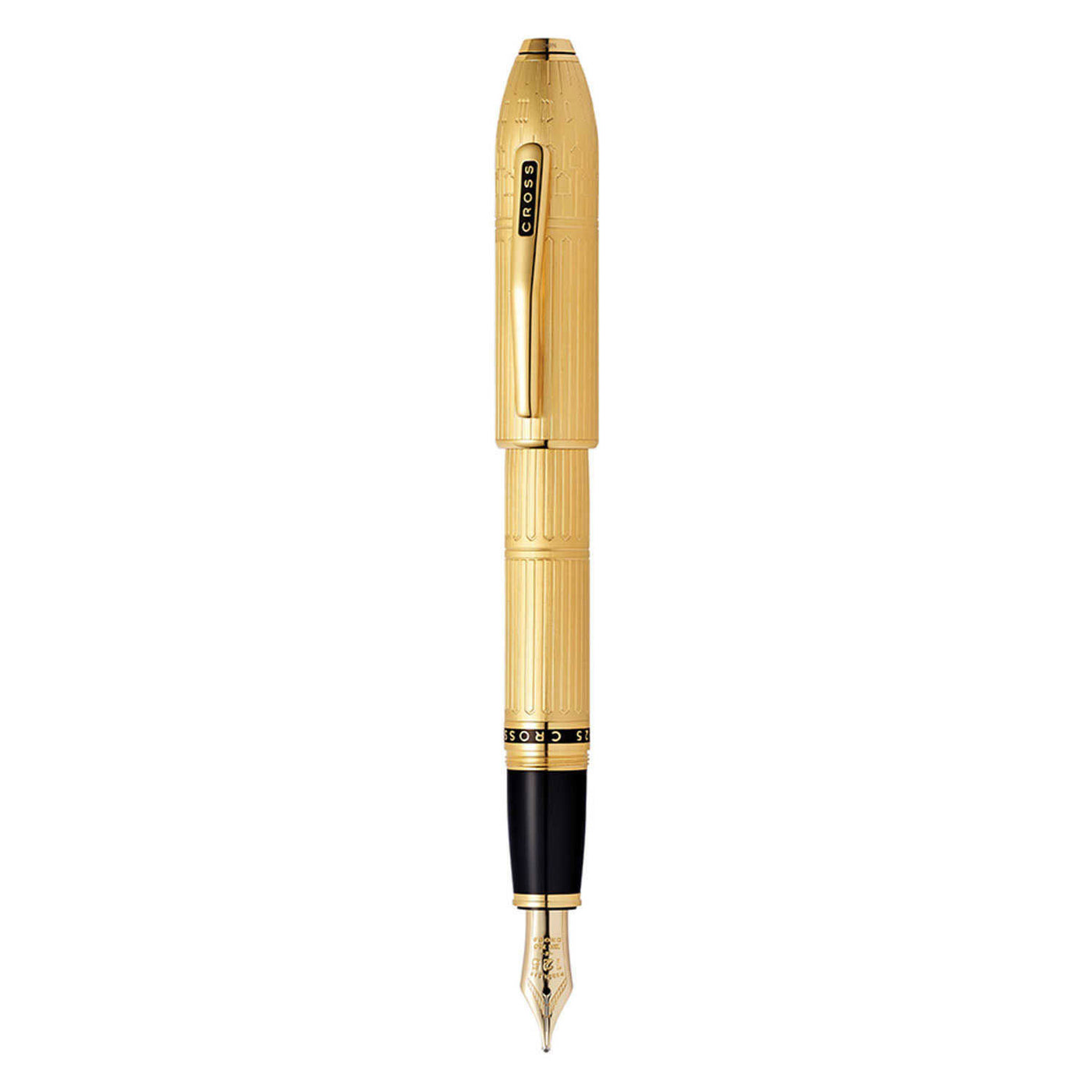 Cross Peerless 125 Fountain Pen Gold - 18K Gold Nib 2