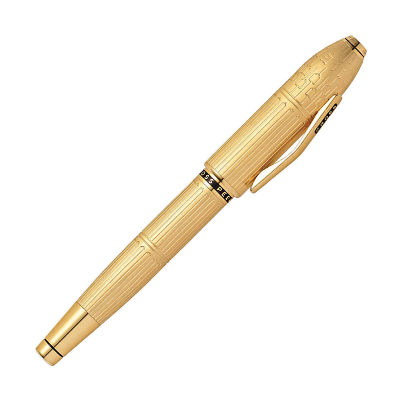 Cross Peerless 125 Fountain Pen Gold - 18K Gold Nib 4 