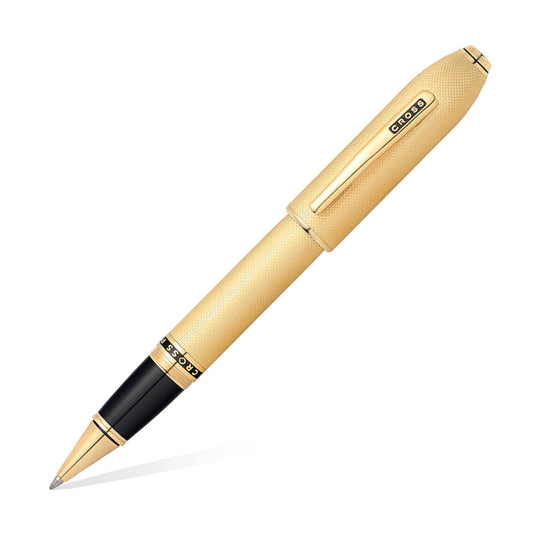 Cross Peerless 125 Roller Ball Pen, 23K Gold Plated