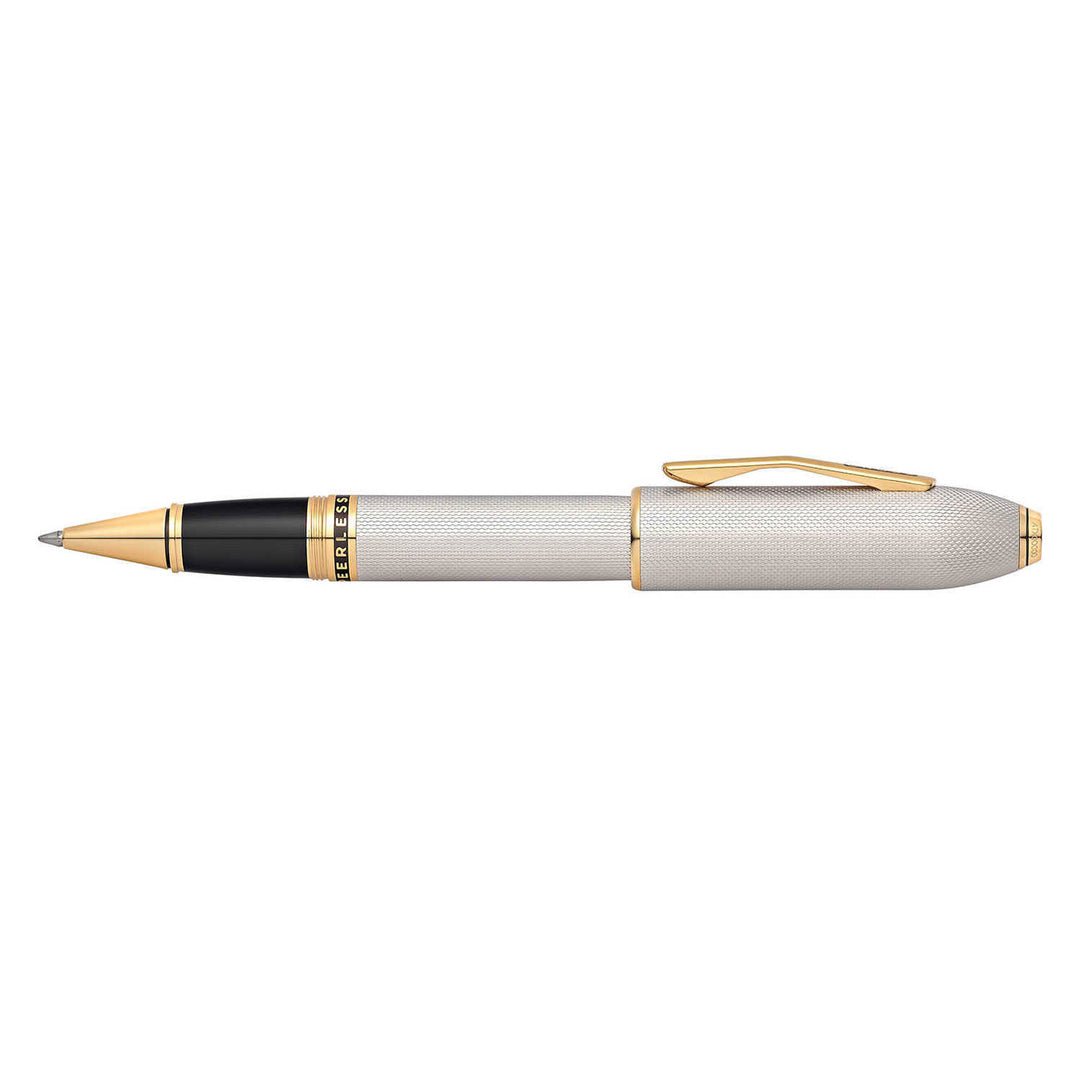 Cross Peerless 125 Textured Platinum Roller Ball Pen | Buy Online