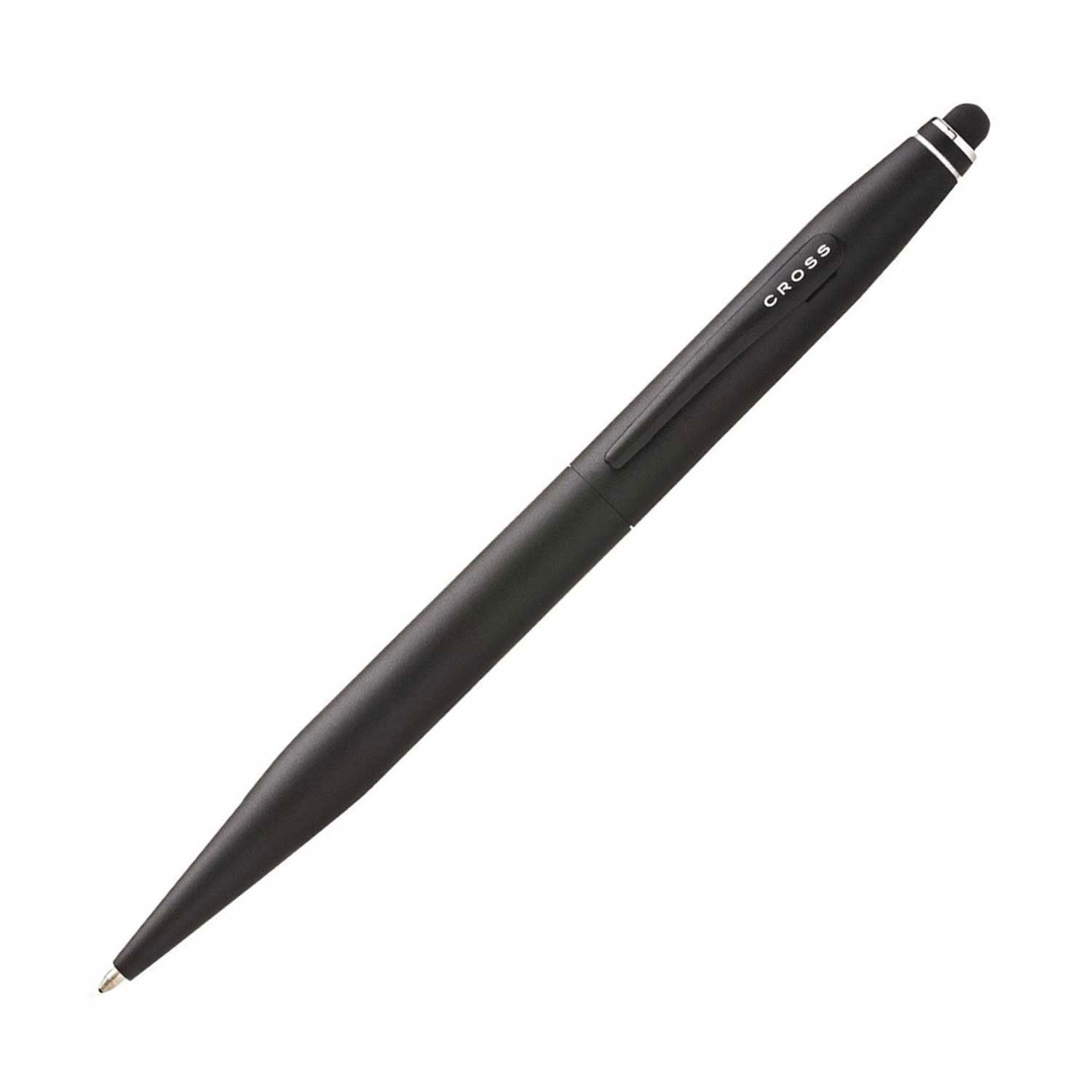 Cross Penna A Sfera E Stilo Tech2 - Blu Metallizzato, Punta Per Touchscreen, Garanzia A Vita - 2