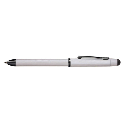 Cross Tech3+ Multifunction Ball Pen - Brushed Chrome PVD 3