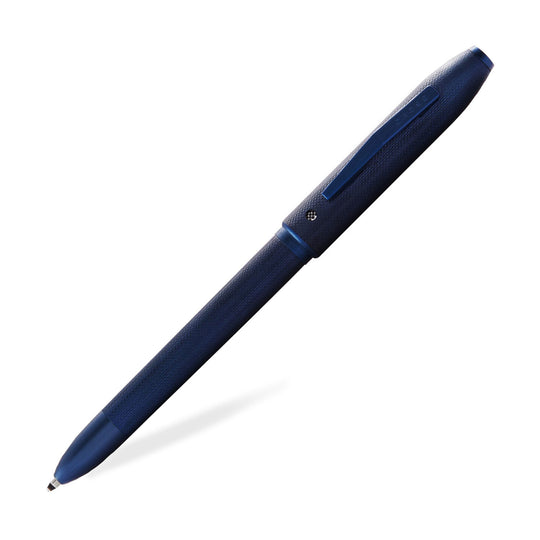 Cross Tech4 Multifunction Ball Pen - Textured Blue PVD