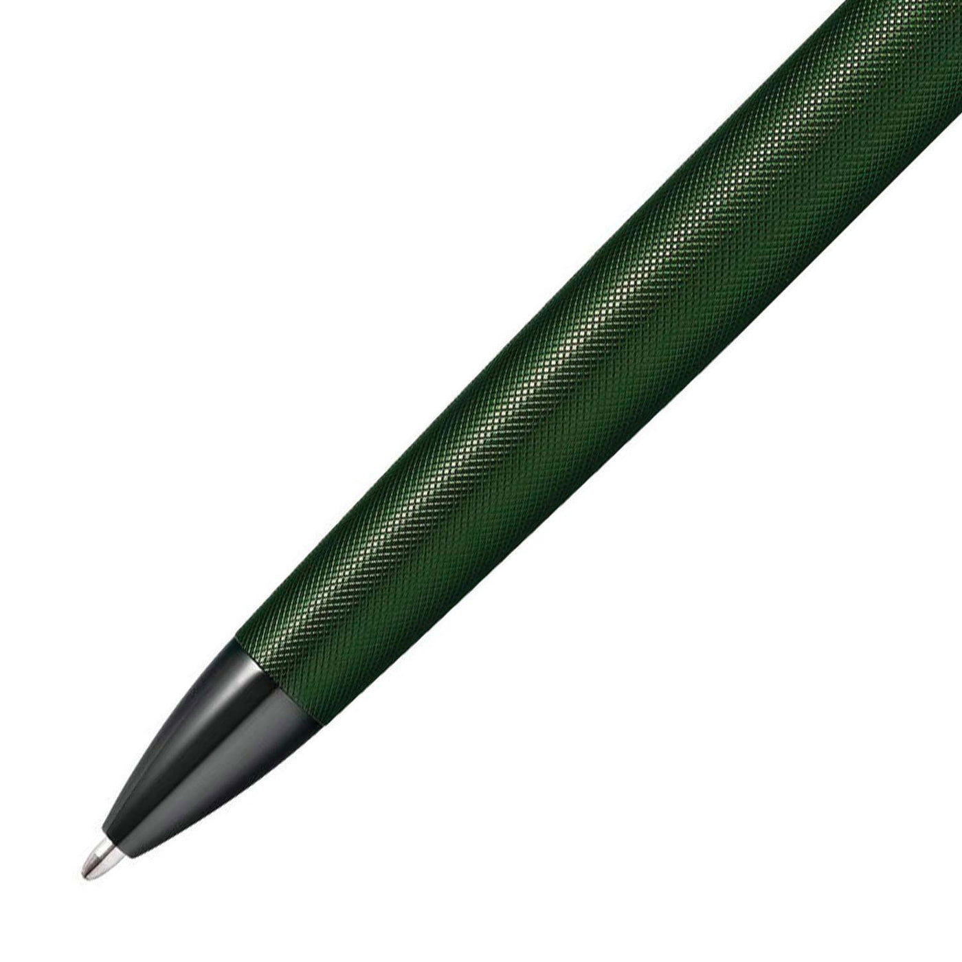 Cross Townsend Ball Pen Textured Green 2