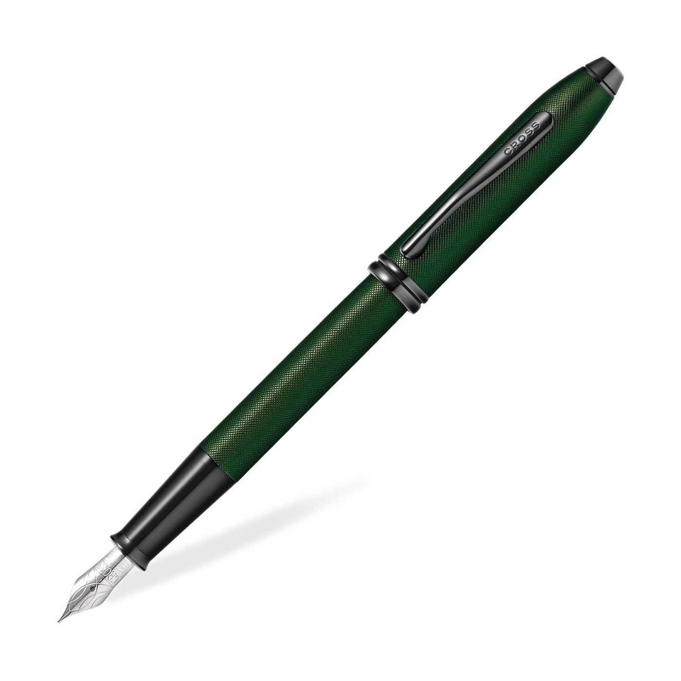 Cross Townsend Fountain Pen, Green - Steel Nib 1