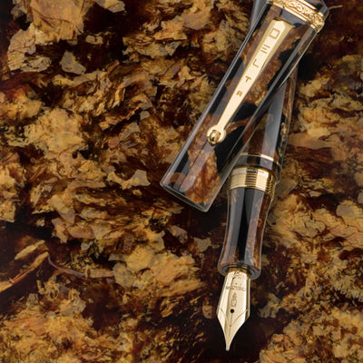 Delta 39+1 Fountain Pen - Brown GT (Limited Edition) 5