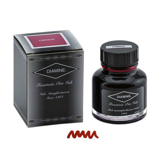 Diamine Crimson Ink Bottle - 30ml