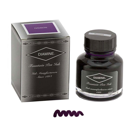 Diamine Damson Ink Bottle - 30ml