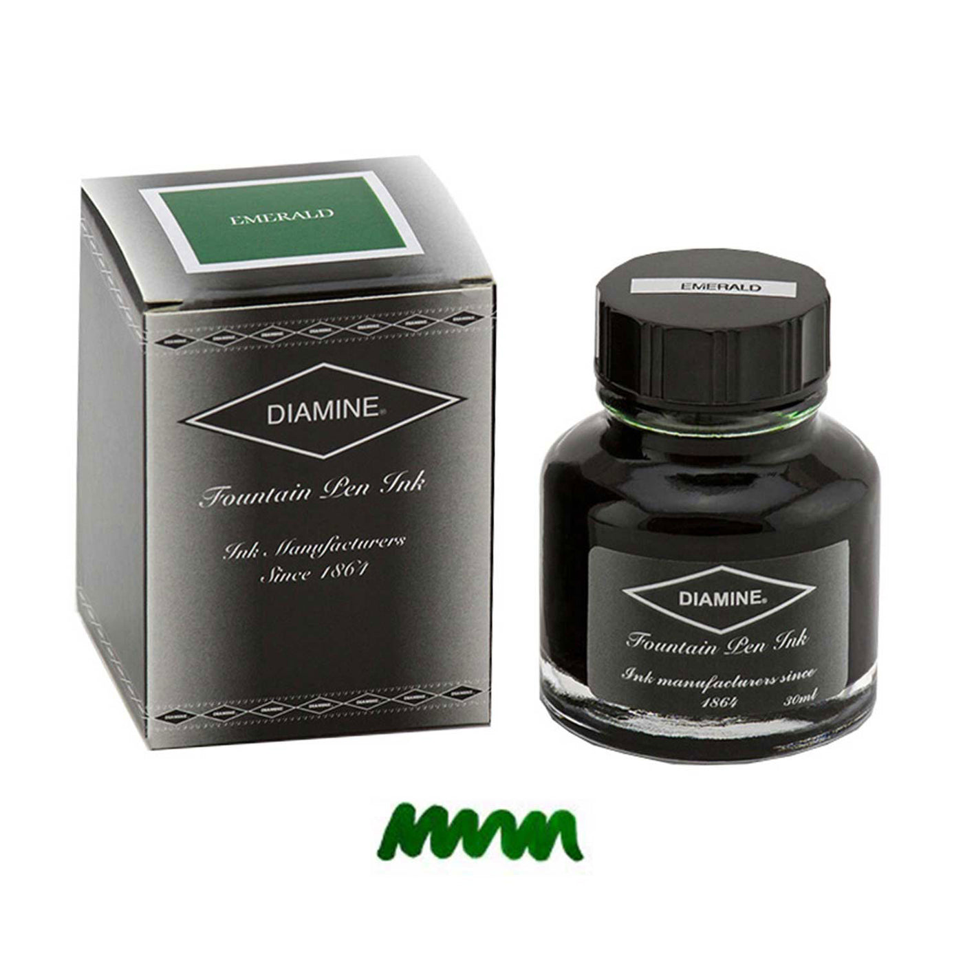 Diamine India Ink Bottle Emerald Green - 30ml