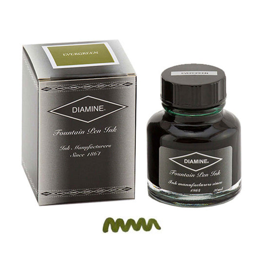 Diamine Evergreen Ink Bottle - 30ml