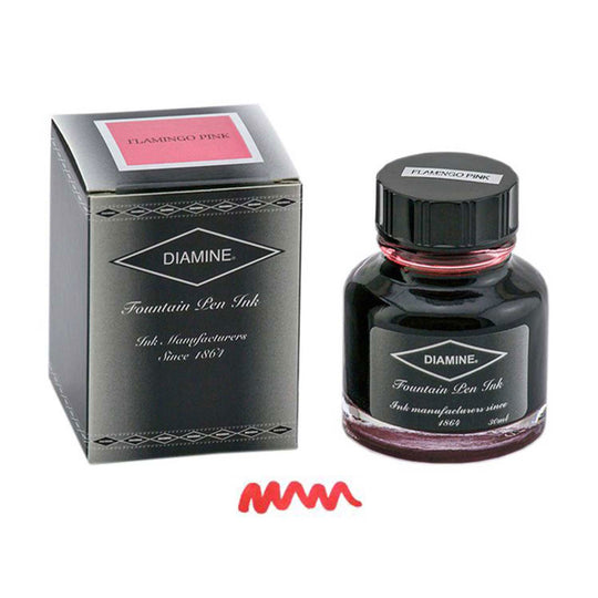 Diamine Flamingo Pink Ink Bottle - 30ml