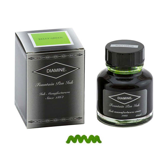 Diamine Kelly Green Ink Bottle - 30ml