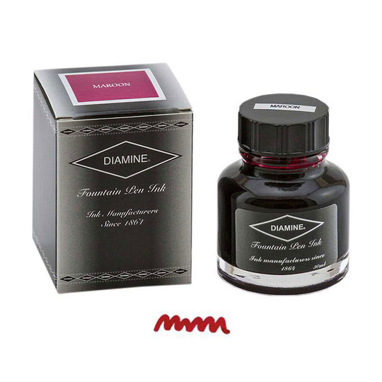 Diamine Maroon Ink Bottle - 30ml