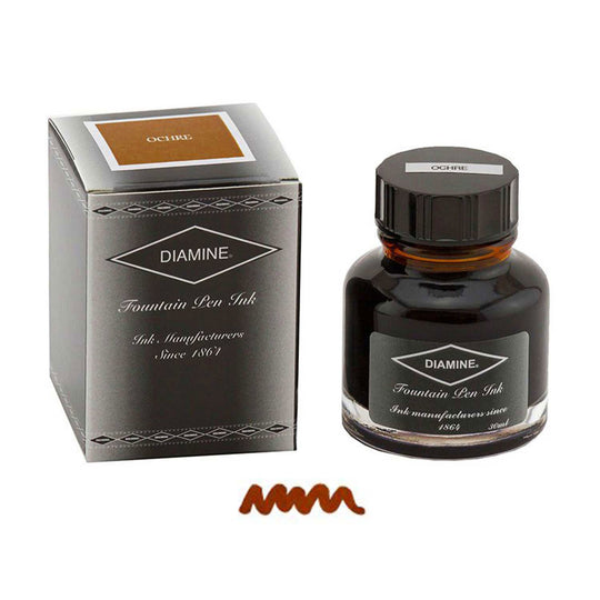 Diamine Ochre Ink Bottle - 30ml