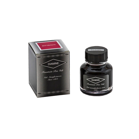 Diamine Red Dragon Ink Bottle - 30ml