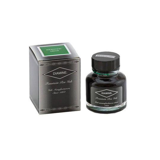 Diamine Sherwood Green Ink Bottle - 30ml