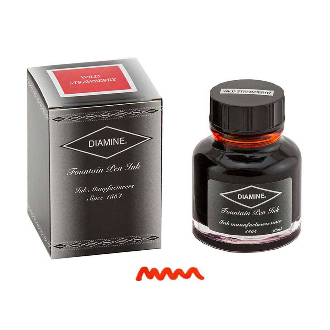 Diamine India Ink Bottle Wild Strawberry - 30ml