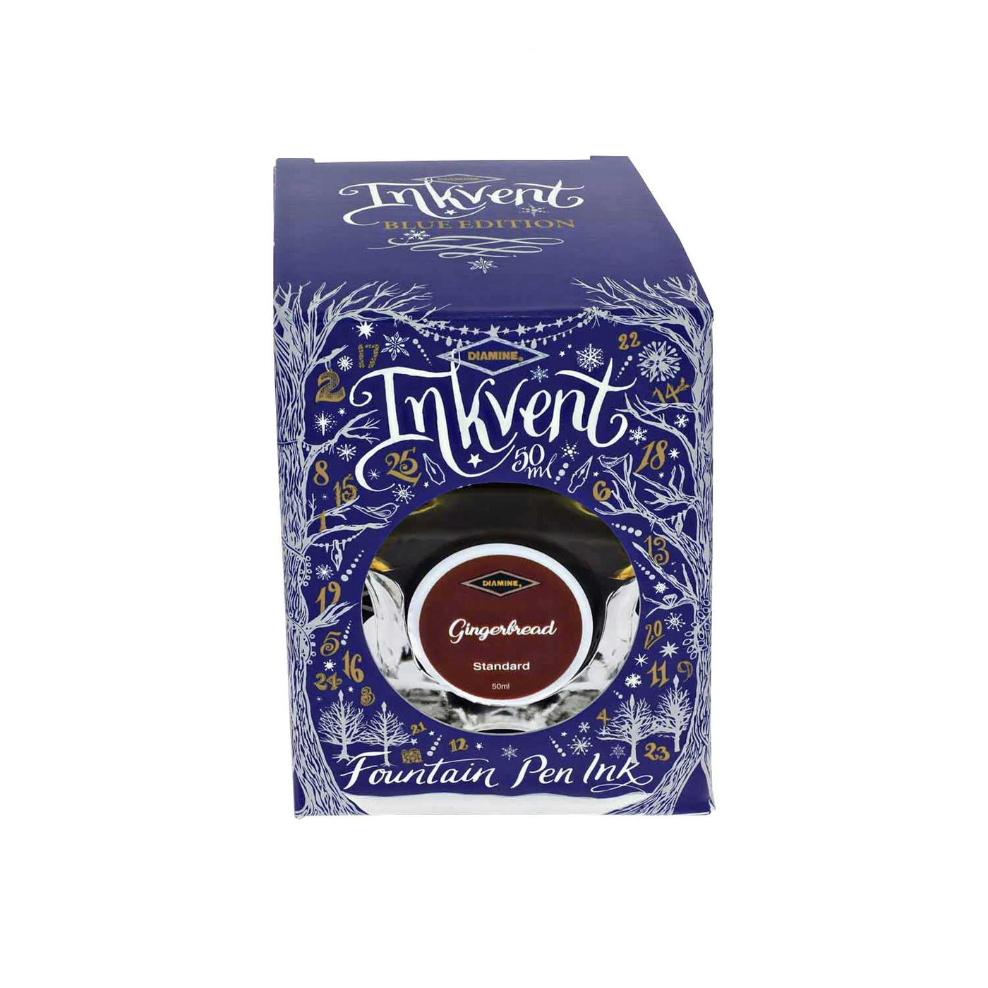 Gingerbread Ink Diamine Inkvent Standard Gingerbread Ink - 50ml | Buy Online | Diamine ...