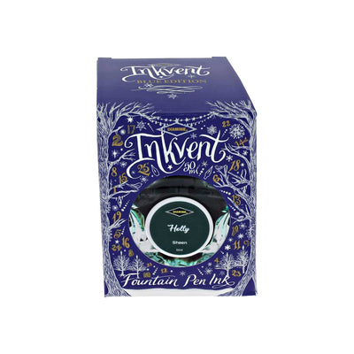 Diamine Inkvent Blue Edition Ink Bottle, Holy (Green) - 50ml