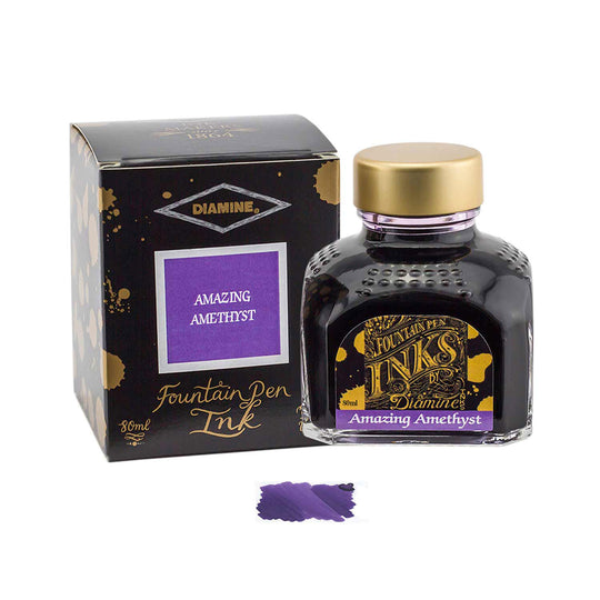 Diamine Amazing Amethyst Ink Bottle - 80ml
