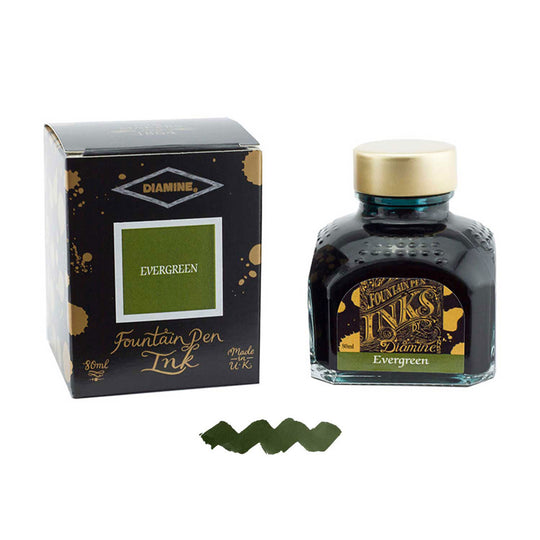 Diamine Evergreen Ink Bottle - 80ml