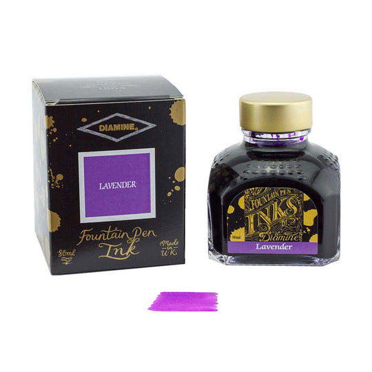 Diamine Lavender Ink Bottle - 80ml