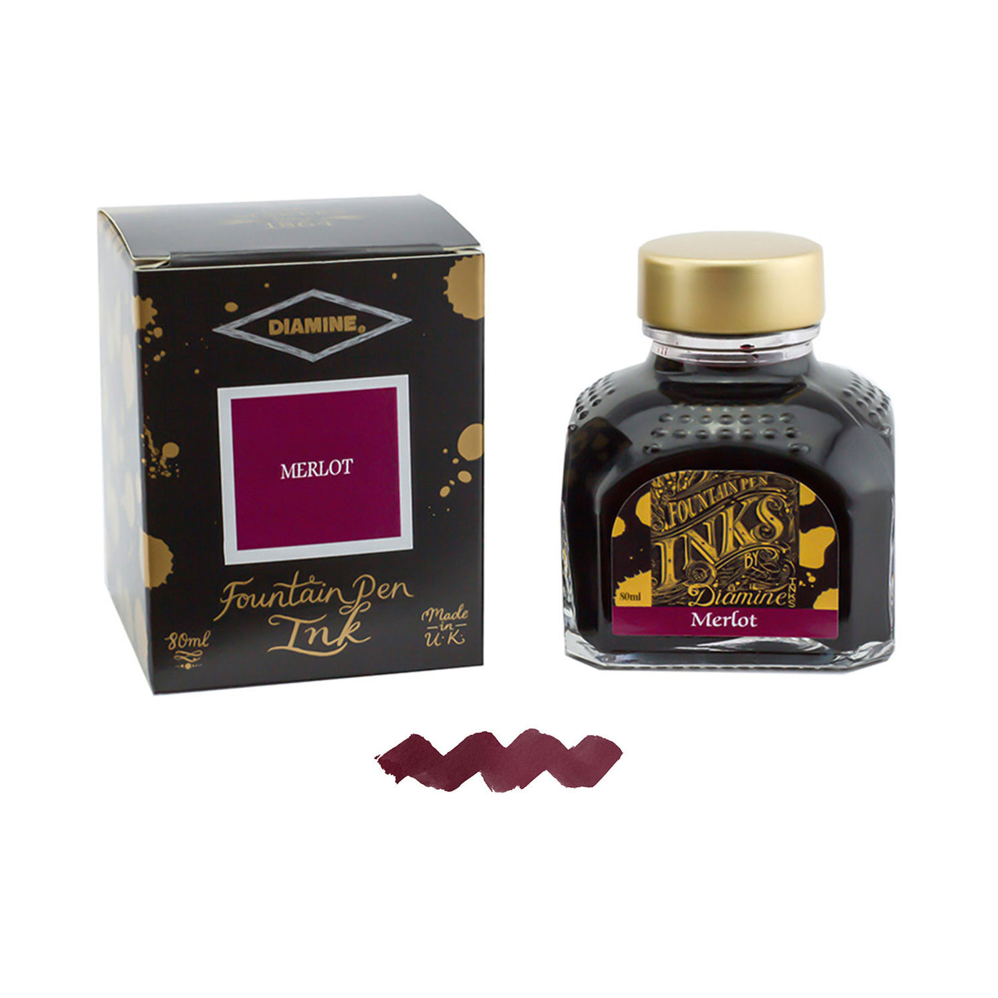 Diamine Standard Ink Bottle Merlot - 80ml