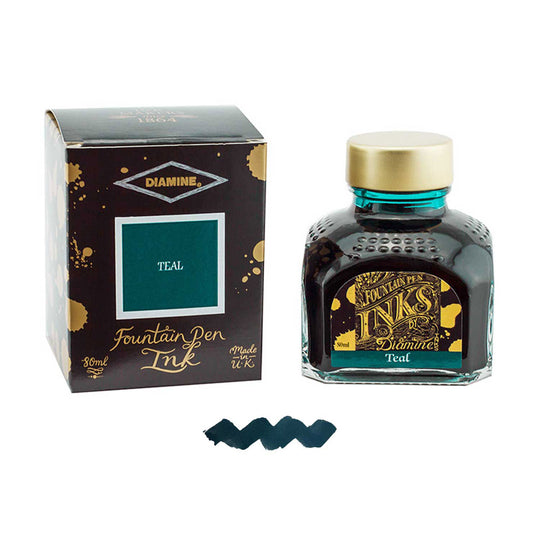Diamine Teal Ink Bottle - 80ml