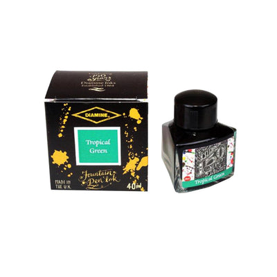 Diamine 150th Anniversary Ink Bottle Tropical Green - 40ml 1