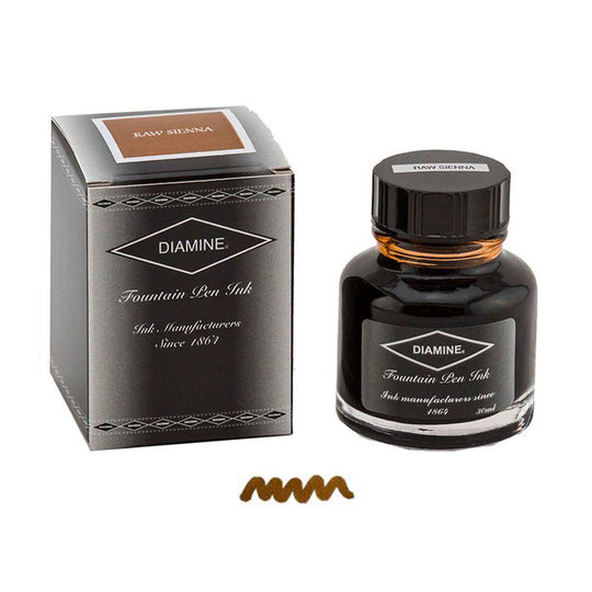 Diamine Raw Sienna Ink Bottle - 30ml