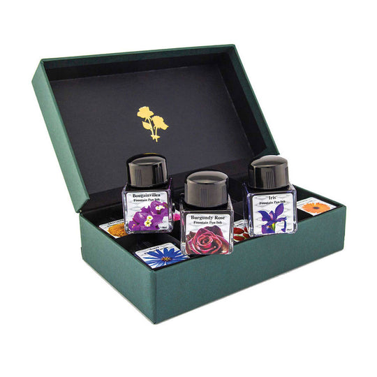 Diamine Set Of 10 Inks, Flowers (Assorted) - 30ml Each