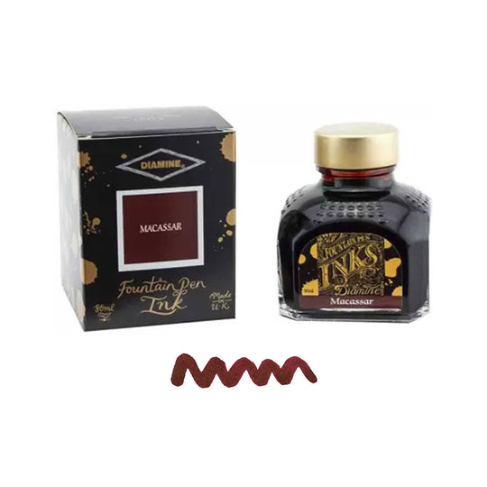 Diamine Macassar Ink Bottle - 80ml