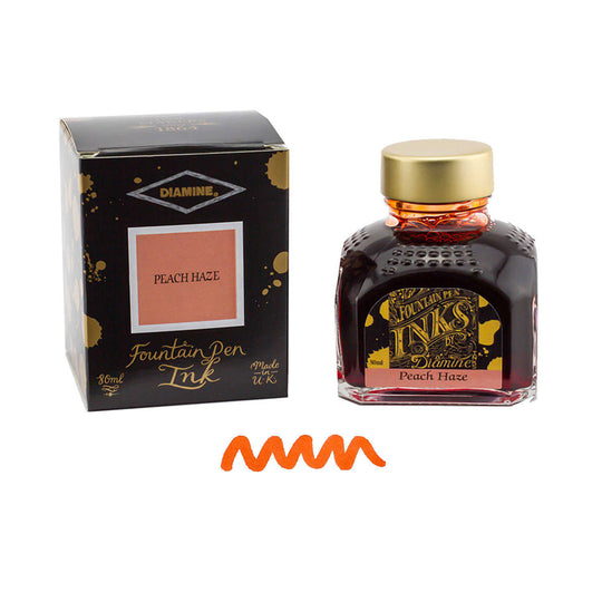 Diamine Peach Haze Ink Bottle - 80ml