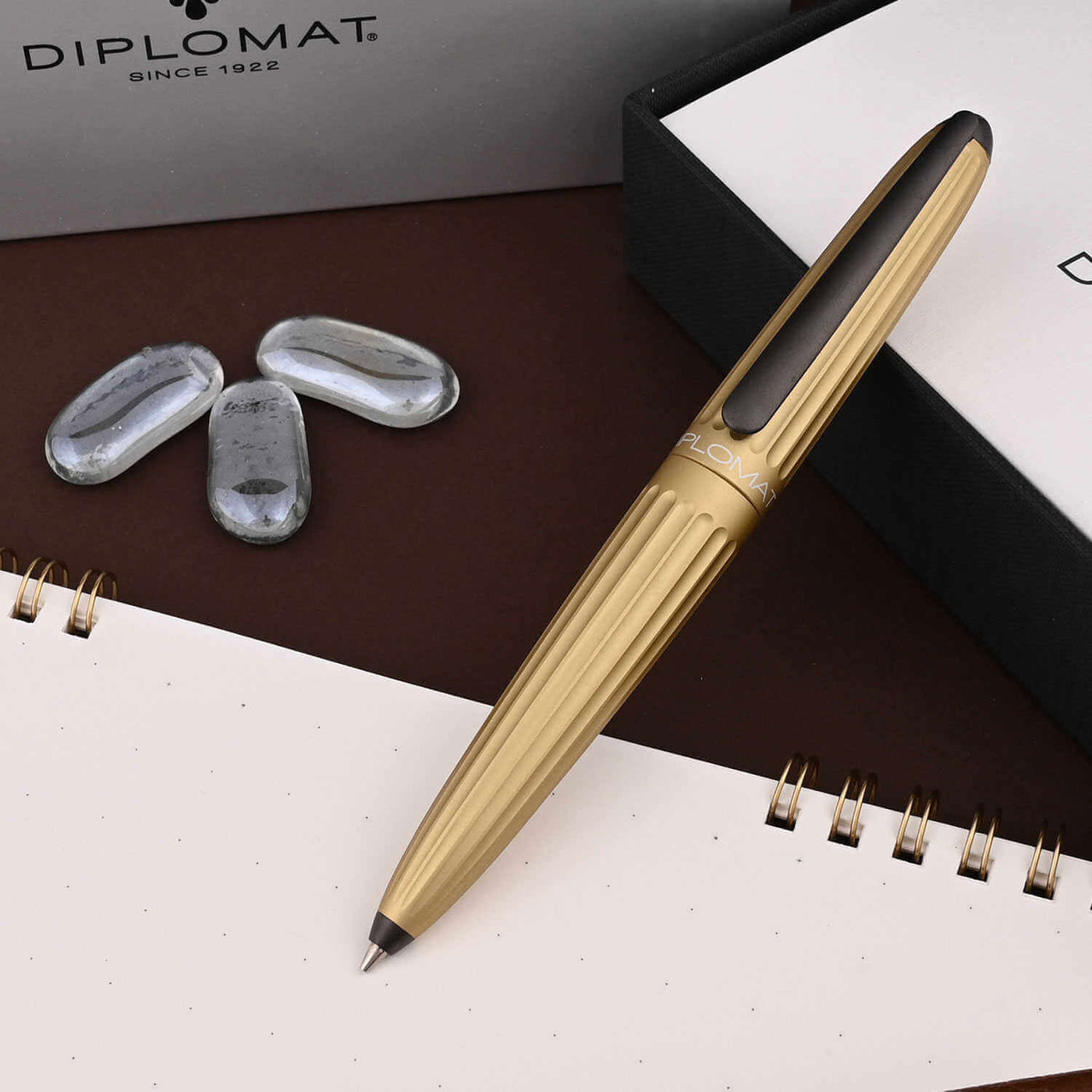 Diplomat Aero Mechanical Pencil, Champagne - 0.7mm