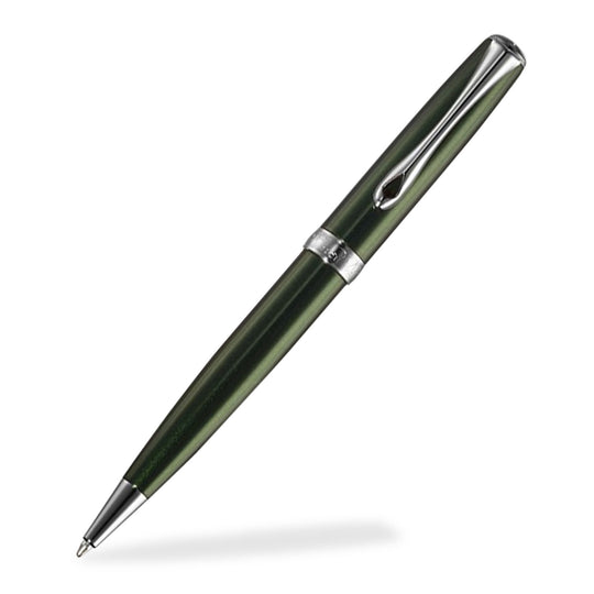 Diplomat Excellence A2 Ball Pen, Evergreen Chrome