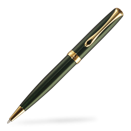 Diplomat Excellence A2 Ball Pen, Evergreen Gold