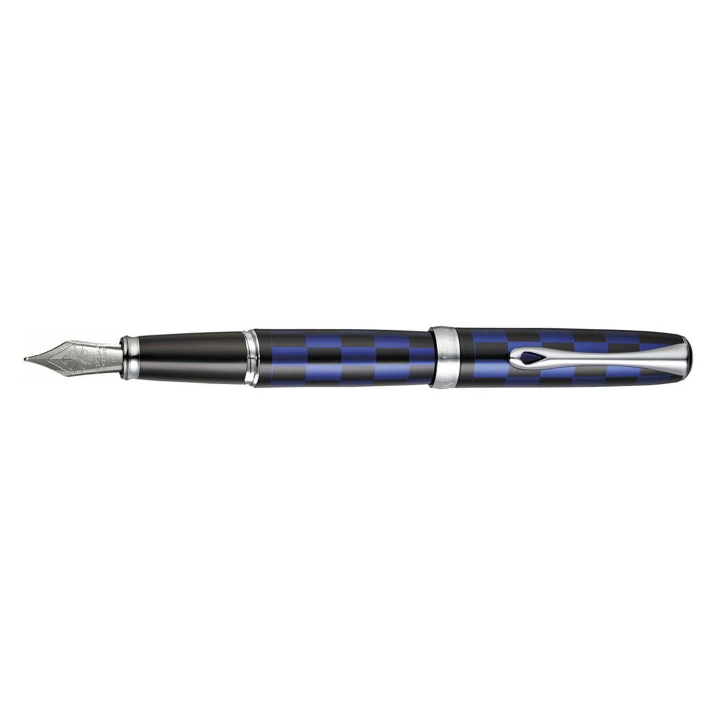 Diplomat Excellence A+ Fountain Pen, Blue - Steel Nib 2