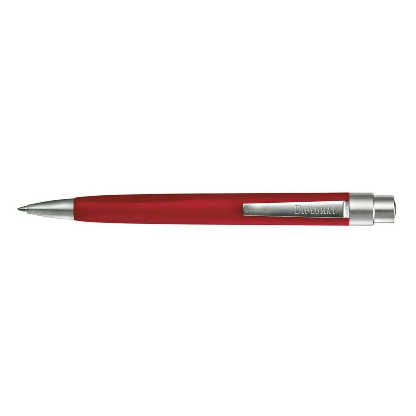 Diplomat Magnum Ball Pen, Matte Red
