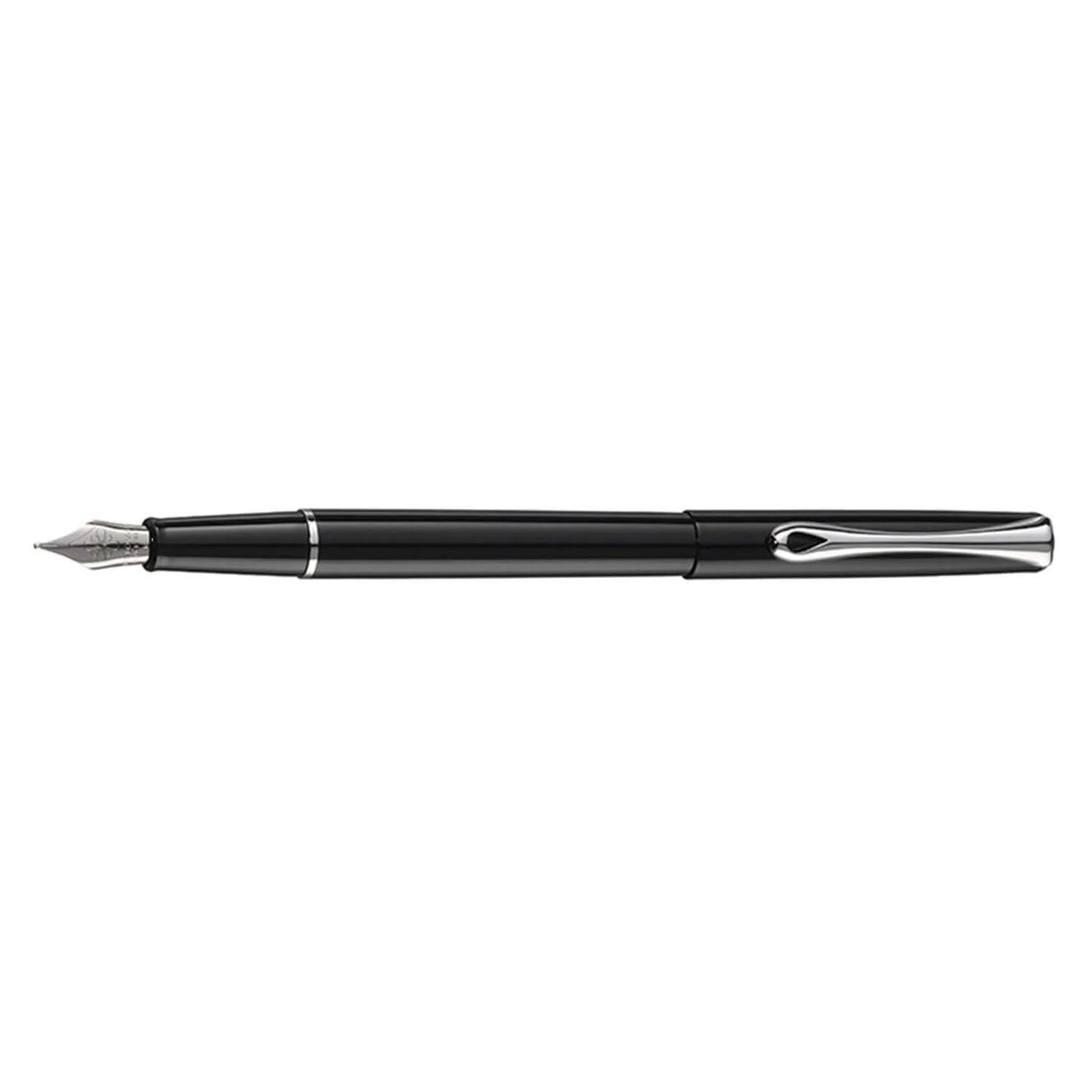 Diplomat Traveller Fountain Pen - Black 2