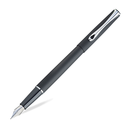 Diplomat Traveller Fountain Pen - Lapis Black